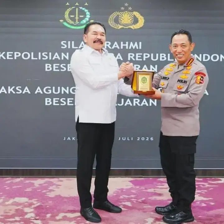 Jaksa Agung dan Kapolri Tegaskan Sinergi Lama, Tidak Ada Gesekan Antarinstitusi