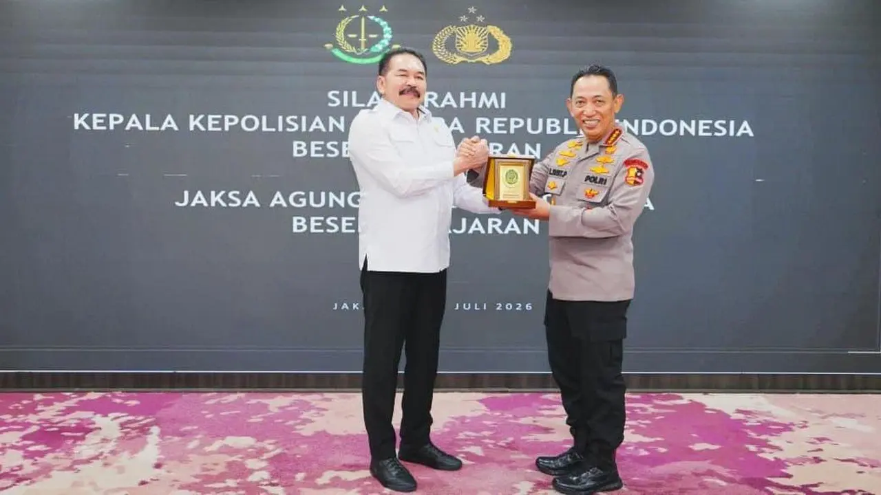 Jaksa Agung dan Kapolri Tegaskan Sinergi Lama, Tidak Ada Gesekan Antarinstitusi
