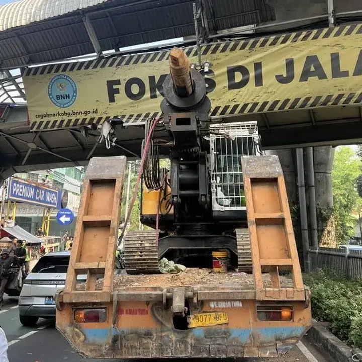 JPO di Jalan Kapten Tendean Akan Dibongkar, Arus dari Arah Pancoran ke Blok M Dialihkan