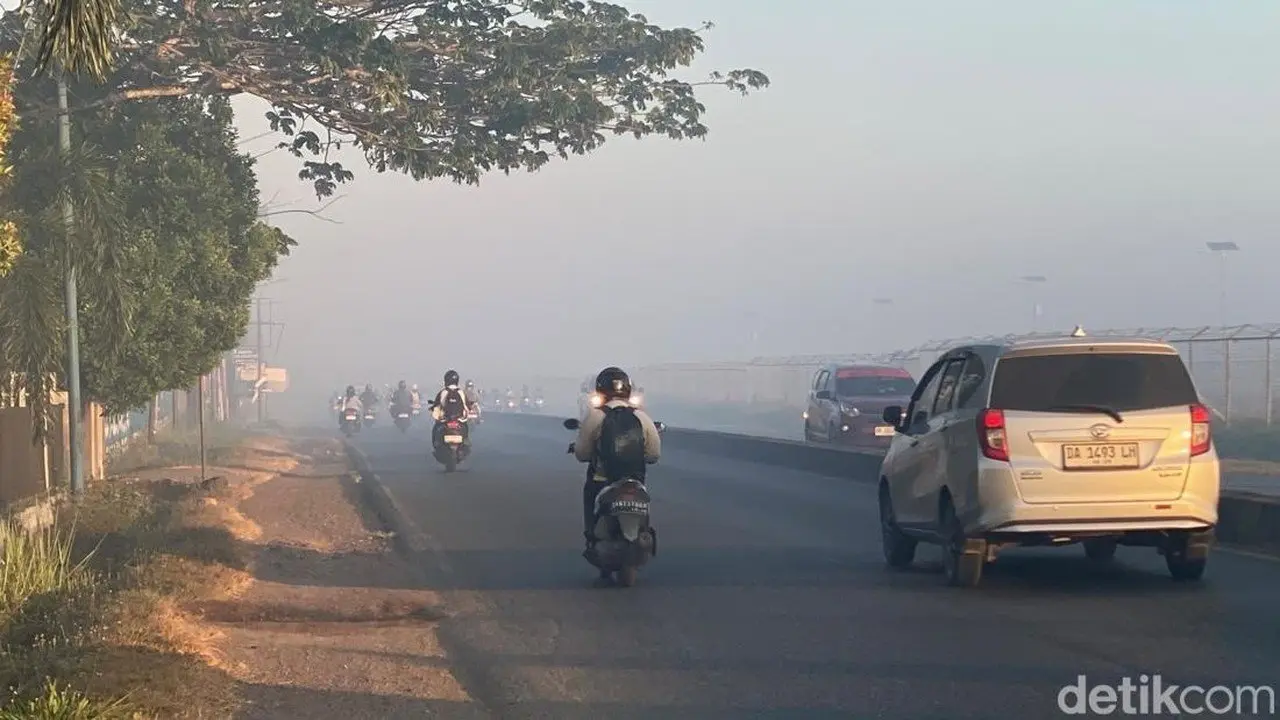 Kabut Asap Ganggu Jadwal Penerbangan di Banjarbaru, 6 Pesawat Tertunda