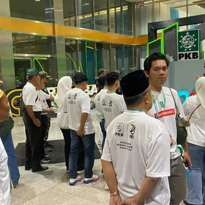 Kader PKB Kenakan Kaus “Prabowonomics” di Peringatan Harlah ke-28