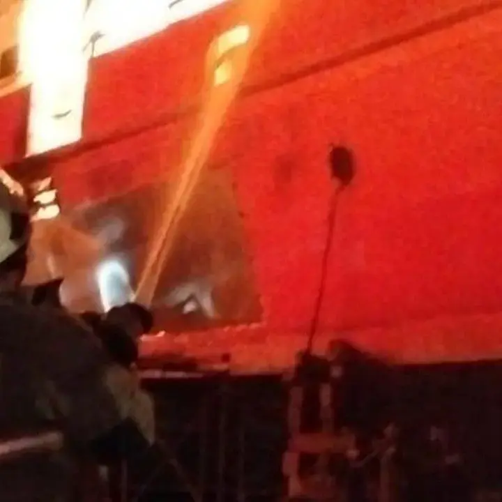 Kapal Basarnas KN SAR Ramawijaya 240 Terbakar Saat Docking di Muara Baru