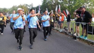 Kapolda Sumsel dan Forkopimda Hadiri Sumsel Bhayangkara Run di Jakabaring