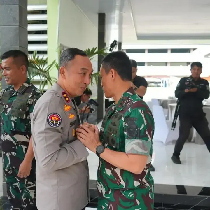 Kapolda Sumsel Kunjungi Kodam II/Sriwijaya Perkuat Kerja Sama Kamtibmas