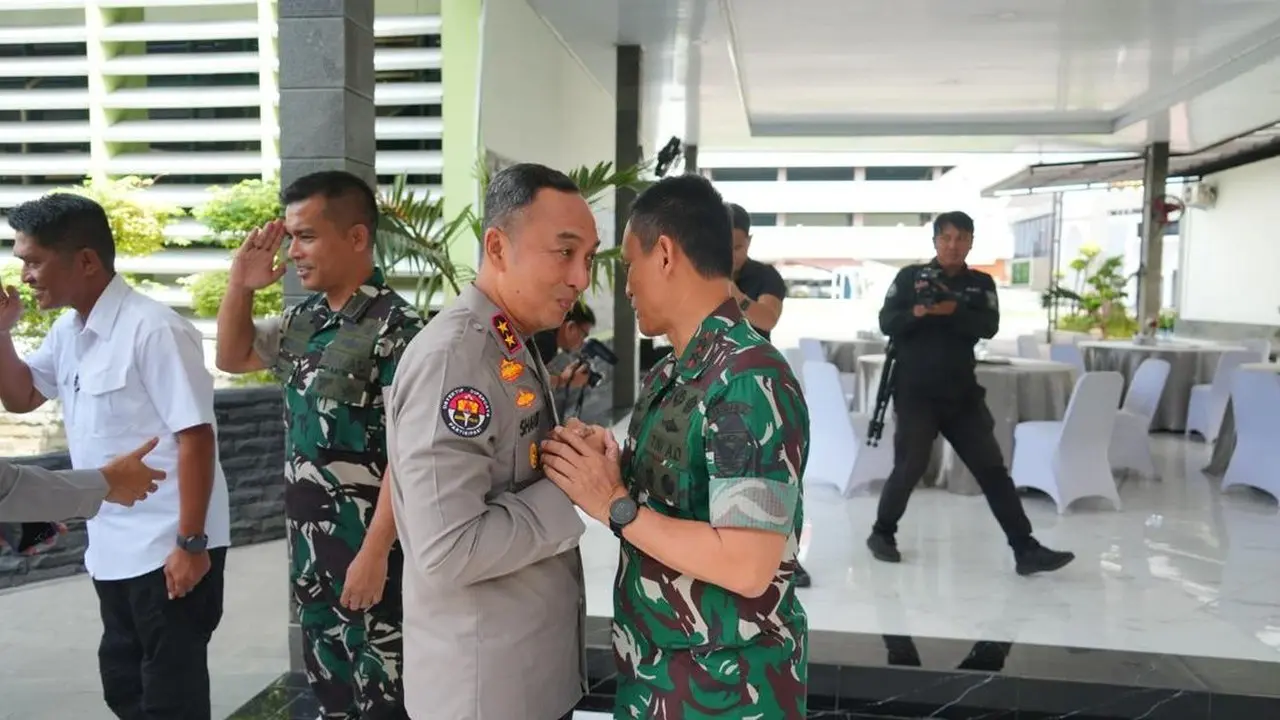 Kapolda Sumsel Kunjungi Kodam II/Sriwijaya Perkuat Kerja Sama Kamtibmas