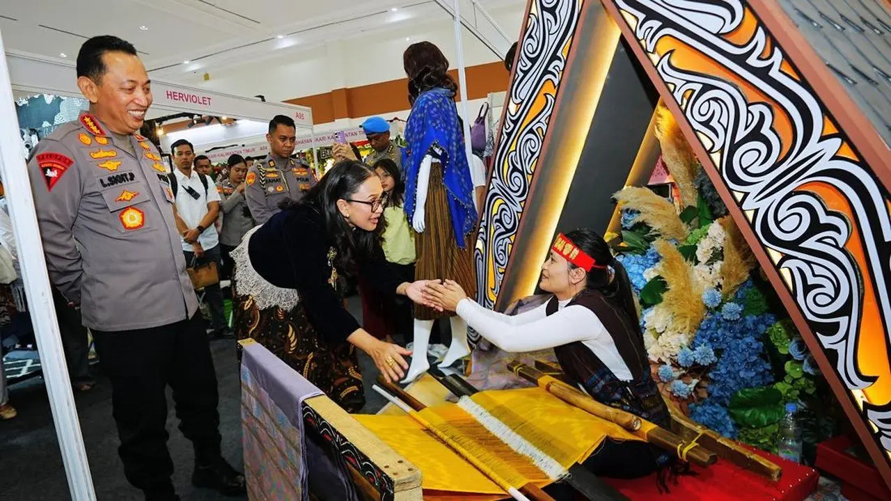Kapolri dan Bhayangkari Dukung UMKM Lewat Bazar Kreasi Nusantara 2026