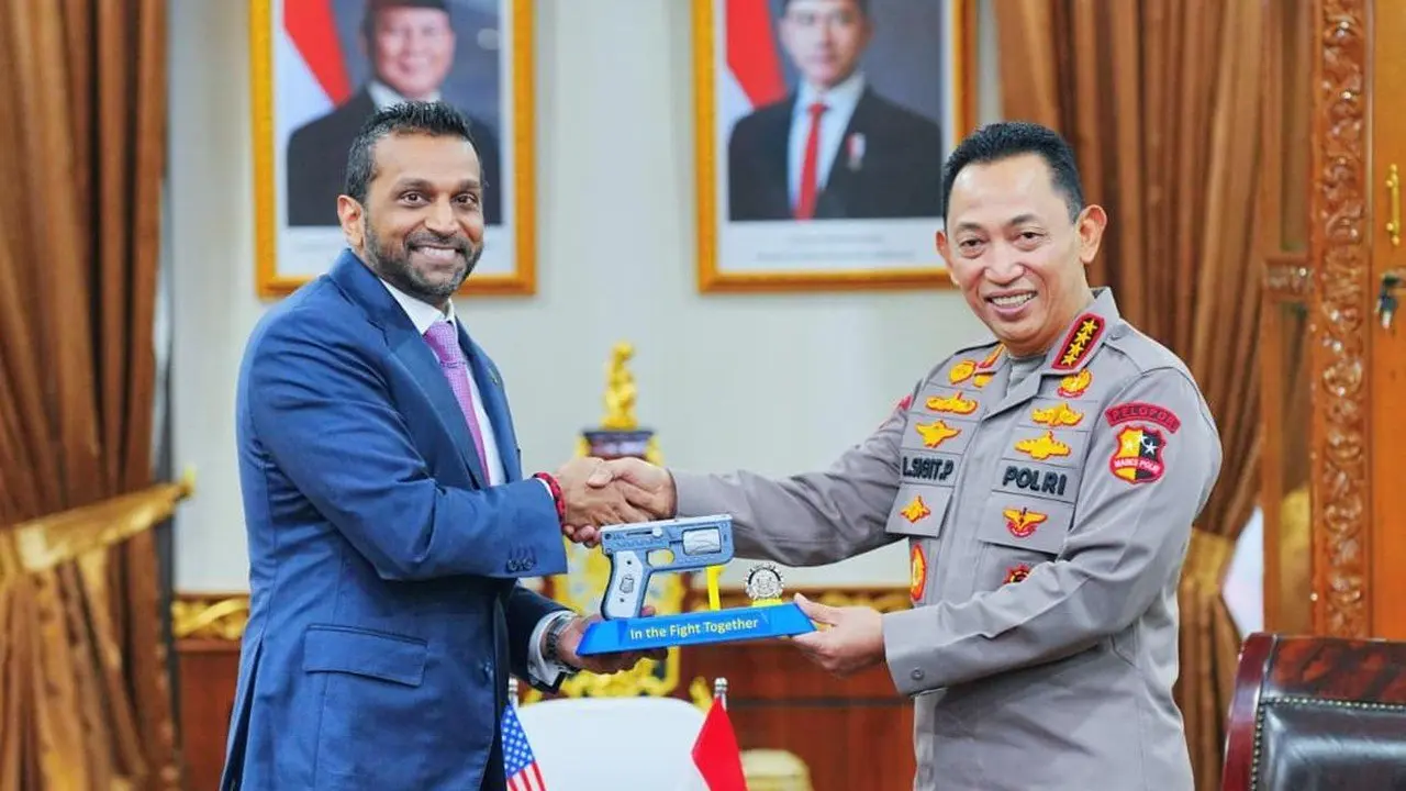 Kapolri dan Direktur FBI Perkuat Kolaborasi Lawan Kejahatan Lintas Negara