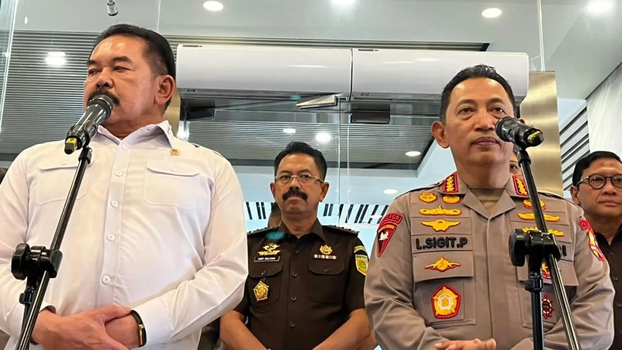 Kapolri dan Jaksa Agung Tegaskan Hubungan Antarlembaga Tetap Harmonis