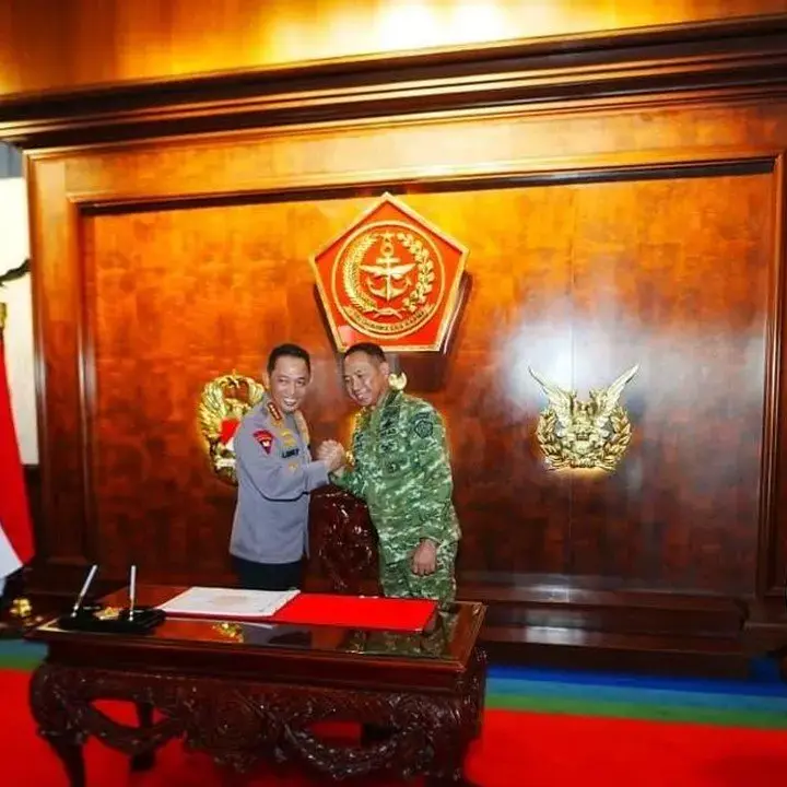 Kapolri Tegaskan Soliditas TNI-Polri Untuk Mengawal Program Presiden