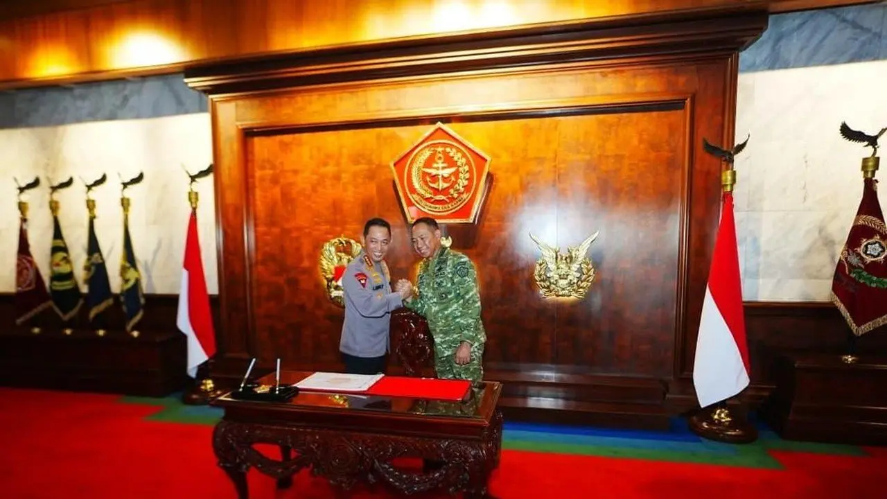 Kapolri Tegaskan Soliditas TNI-Polri Untuk Mengawal Program Presiden