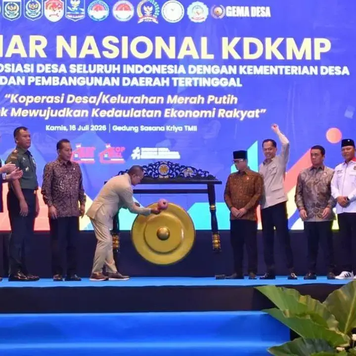 Kemendes dan 10 Asosiasi Gelar Seminar Nasional Untuk Mengawal Koperasi Desa Merah Putih