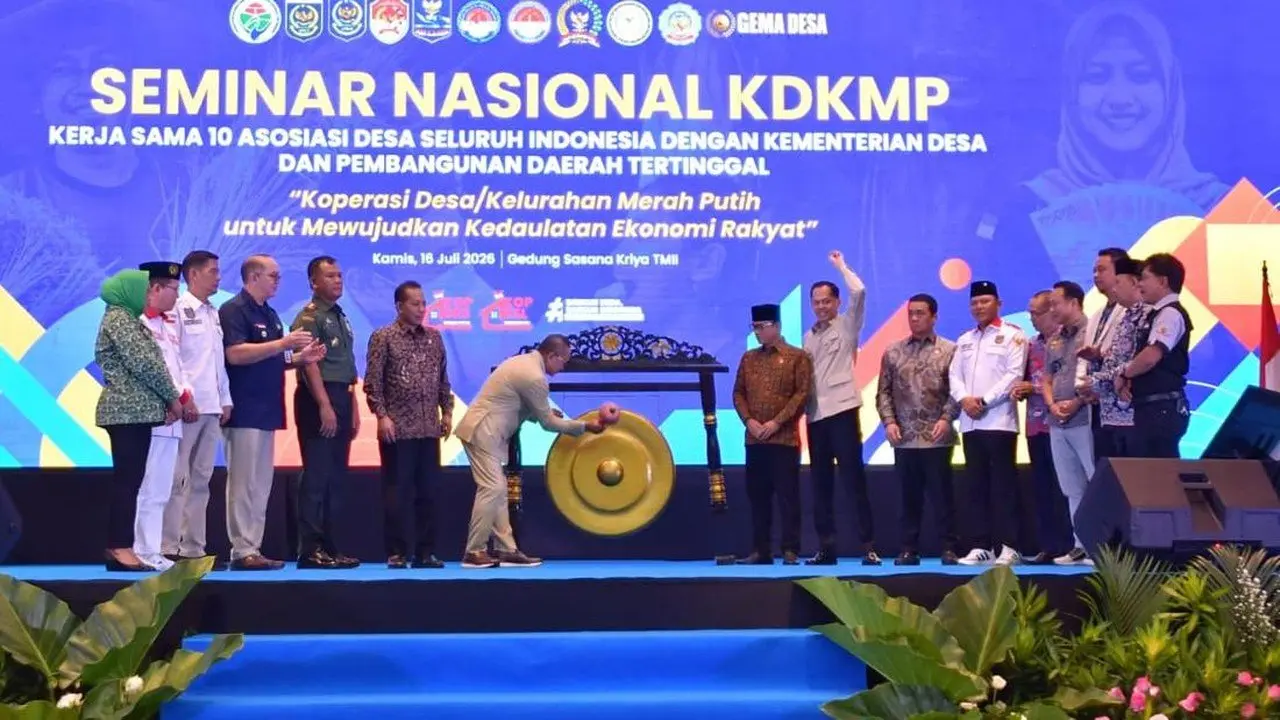 Kemendes dan 10 Asosiasi Gelar Seminar Nasional Untuk Mengawal Koperasi Desa Merah Putih