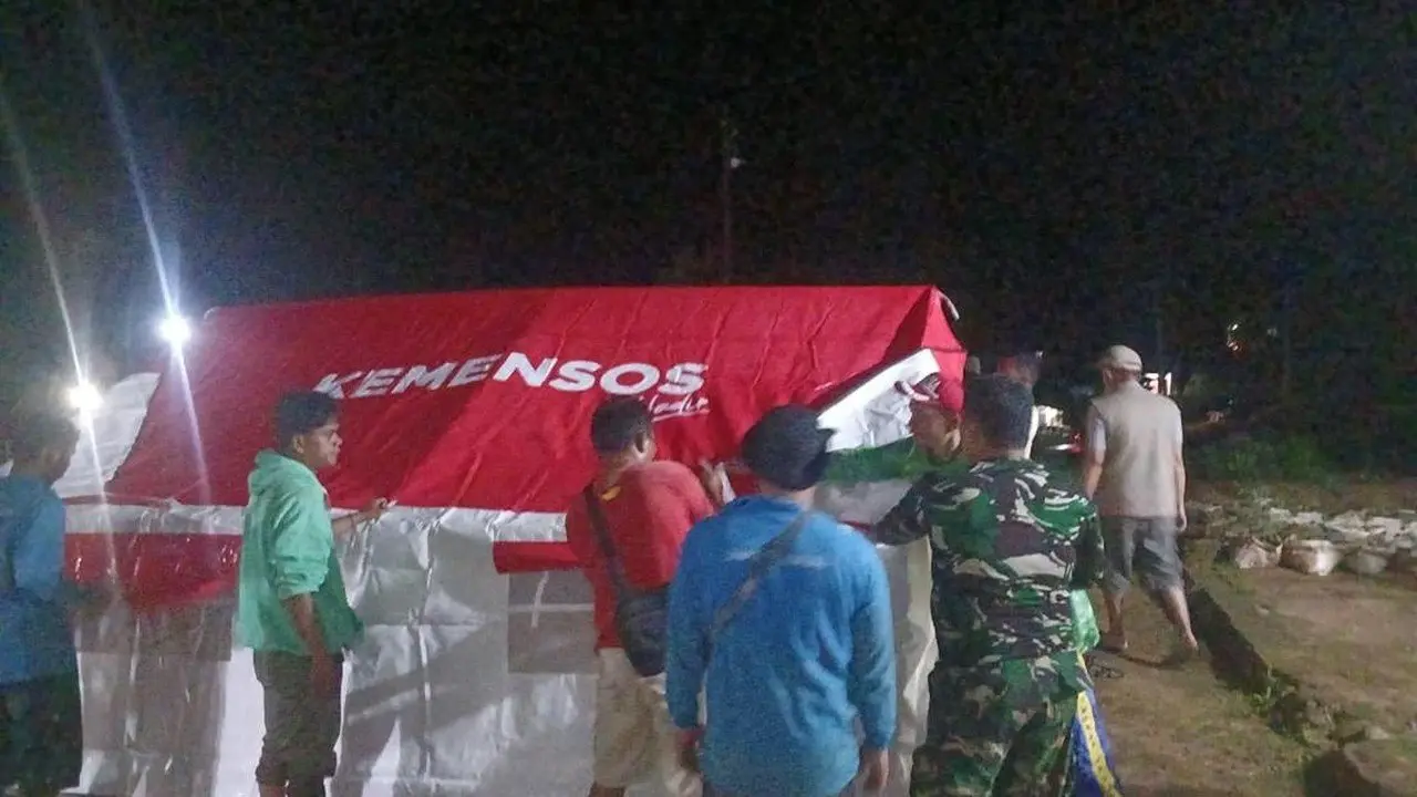 Kemensos Kirim Bantuan Logistik untuk Warga Tapanuli Tengah Terdampak Banjir