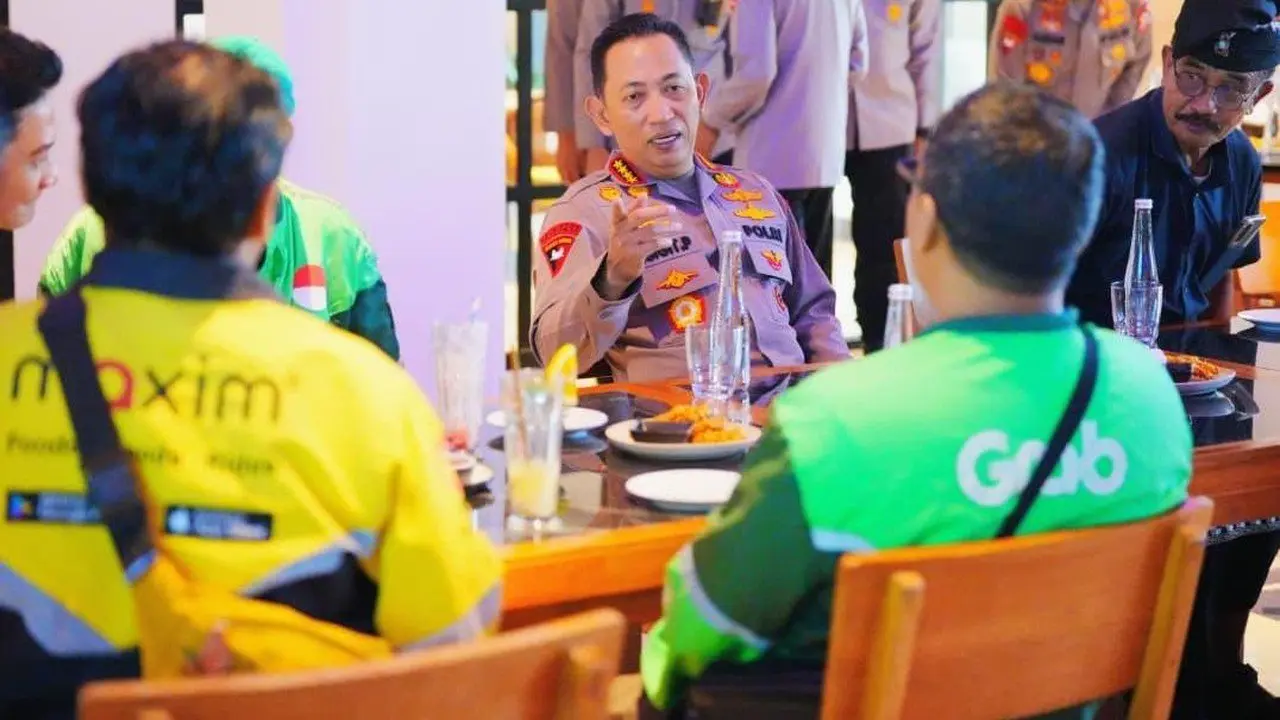 Listyo Sigit Serap Keluhan Ojol dan Pecalang Bali, Minta Solusi Parkir dan Optimalkan 110