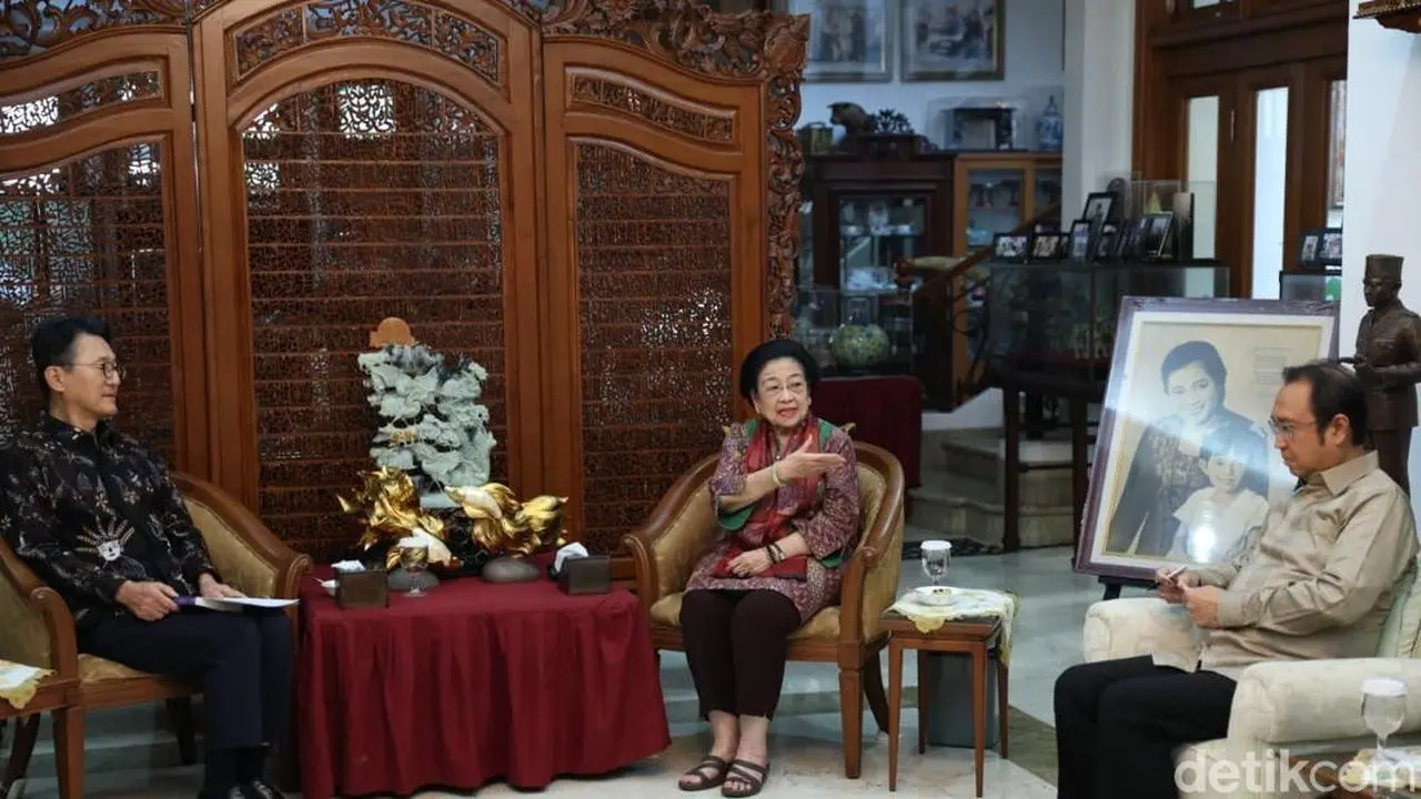 Megawati Terima Dubes Korsel dan UEA di Teuku Umar, Bahas Perdamaian Korea dan Kerja Sama dengan UEA