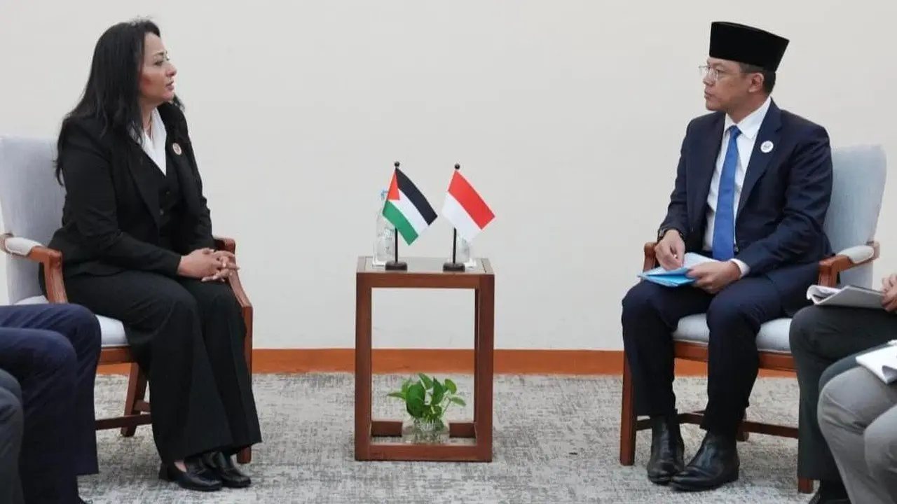 Menlu RI dan Menteri Palestina Bahas Kemerdekaan serta Rekonstruksi Gaza