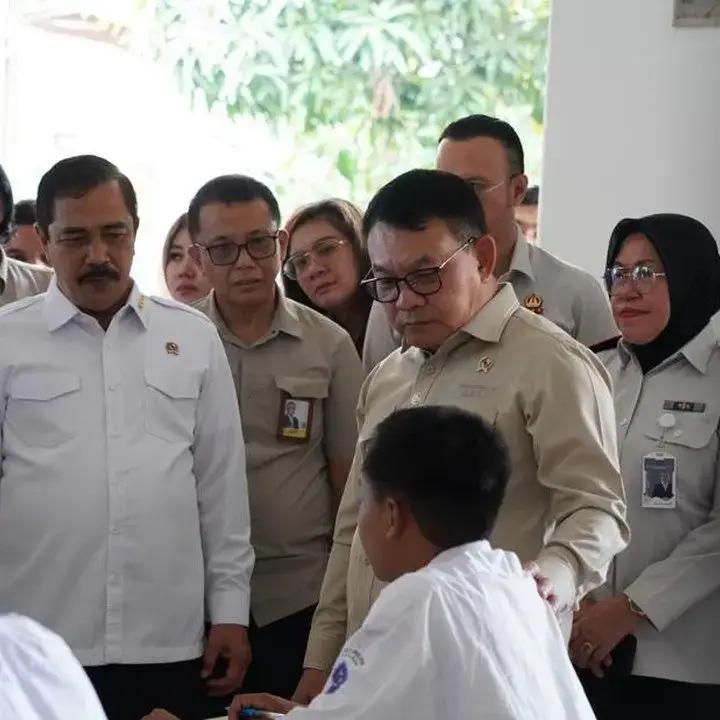Menteri Imigrasi dan KSP Sambangi LPKA Tangerang Rayakan Hari Anak Nasional