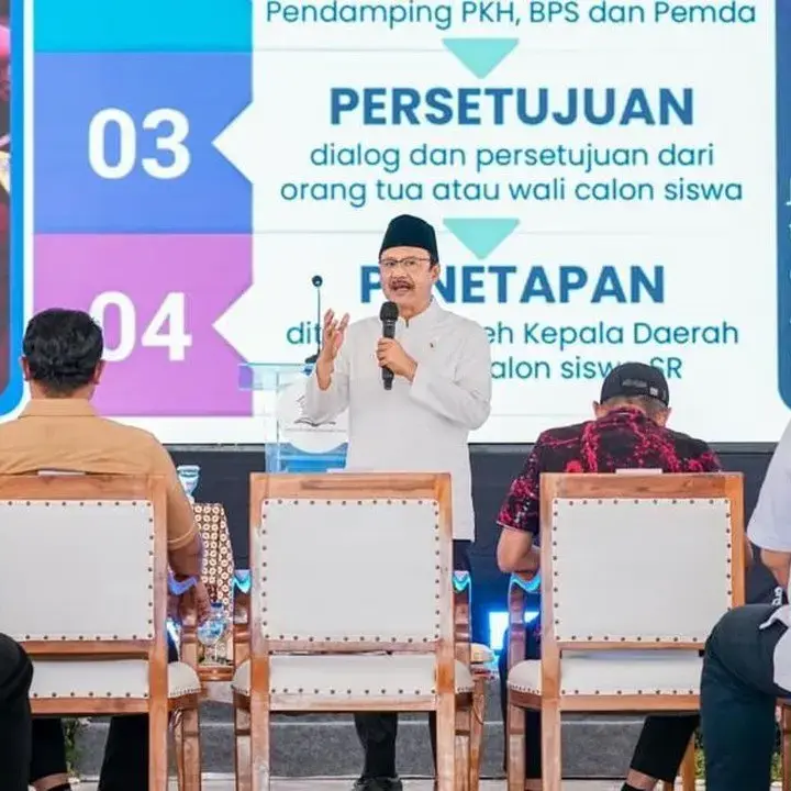 Menteri Sosial Resmikan MPLS di Gedung Permanen Sekolah Rakyat Sragen