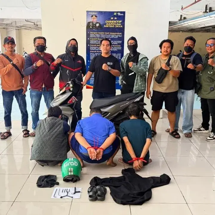 Modus Baru Maling Motor di Depok: Panjat Pagar Rumah, Beraksi 25 Kali