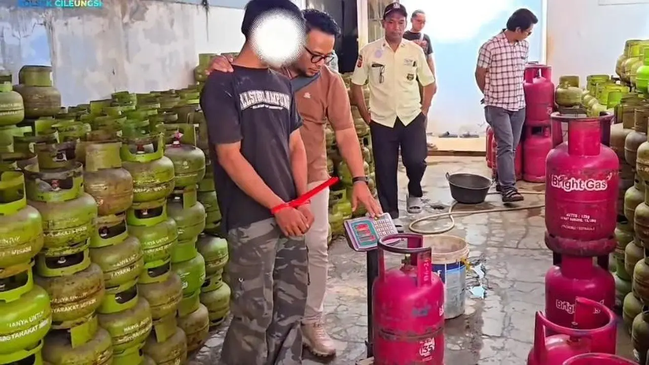 Modus Oplos LPG Subsidi ke Non-Subsidi, Polisi Bogor Amankan 2 Pelaku dan 1.304 Tabung