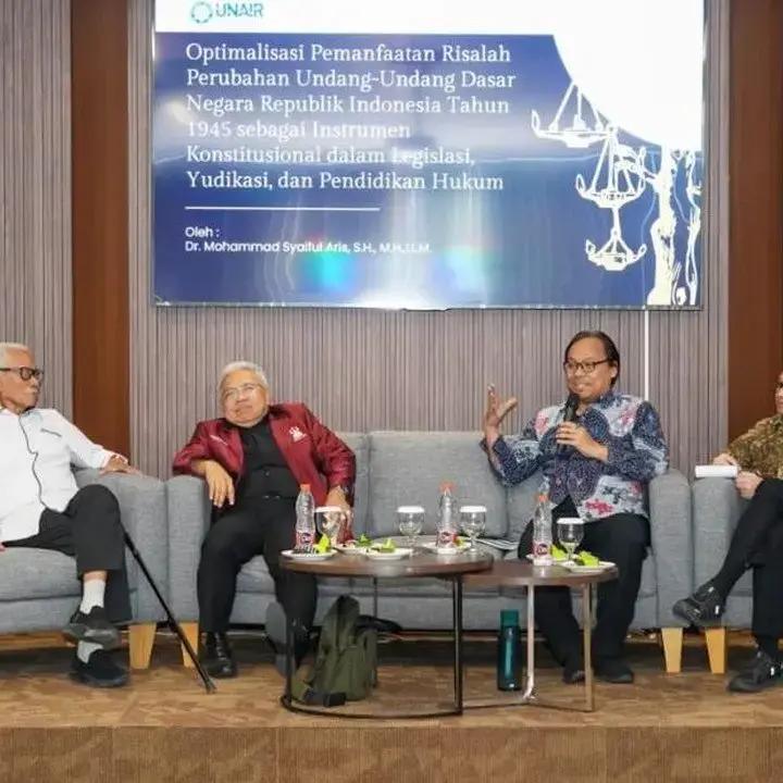 MPR dan UNAIR Gagas Risalah Perubahan UUD 1945 Jadi Rujukan Hukum