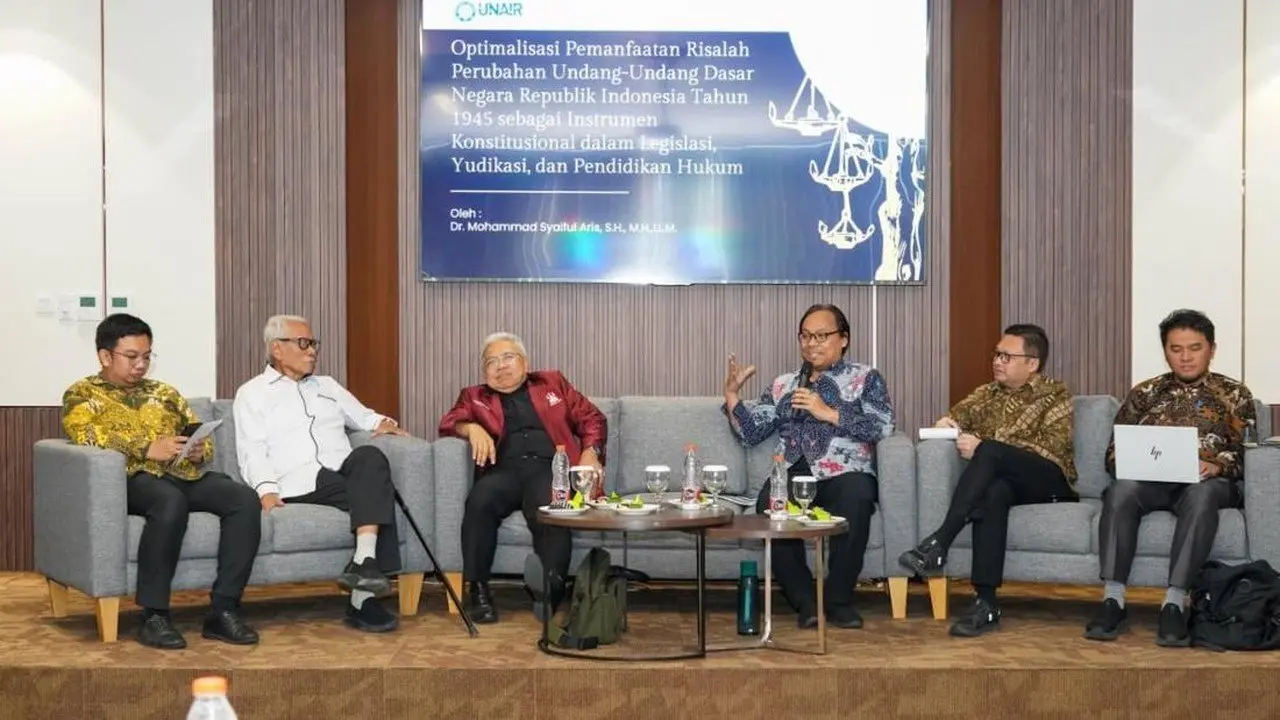 MPR dan UNAIR Gagas Risalah Perubahan UUD 1945 Jadi Rujukan Hukum