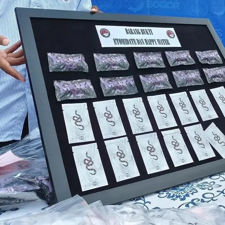 Narkoba Cair “Pod Getar” dan “Happy Water” Beredar di Perumahan Elite Bogor