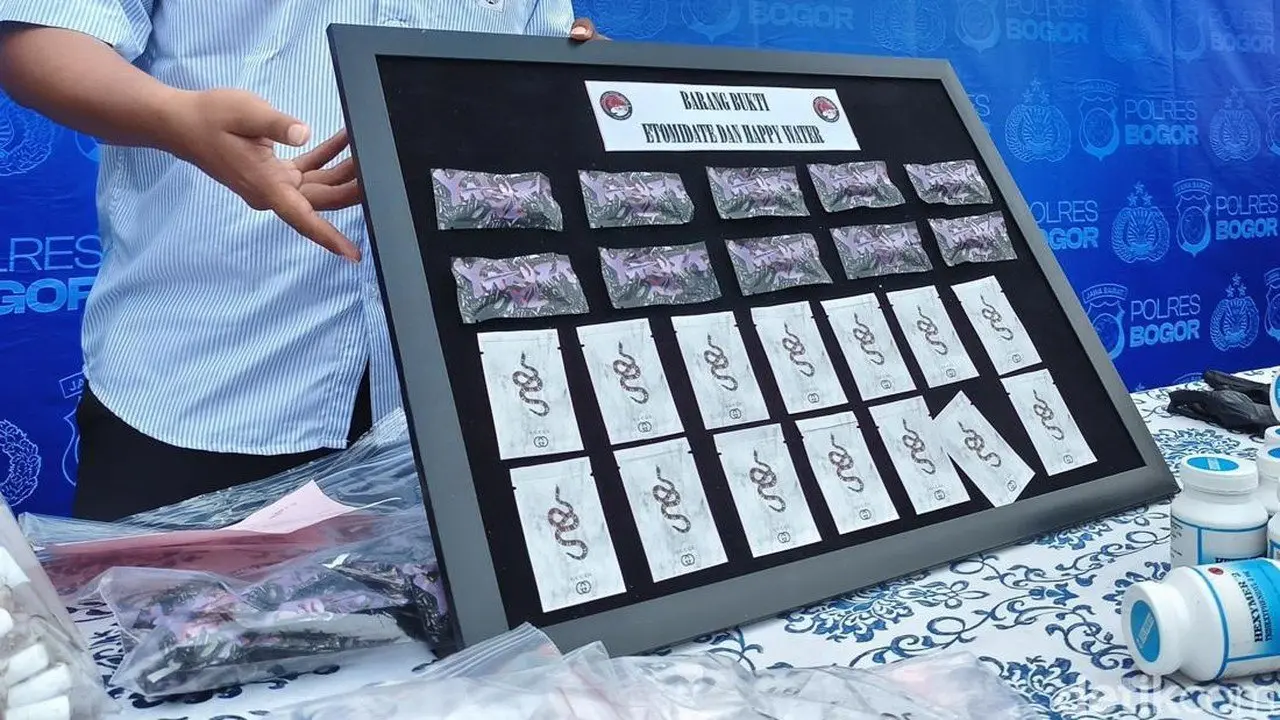 Narkoba Cair "Pod Getar" dan "Happy Water" Beredar di Perumahan Elite Bogor
