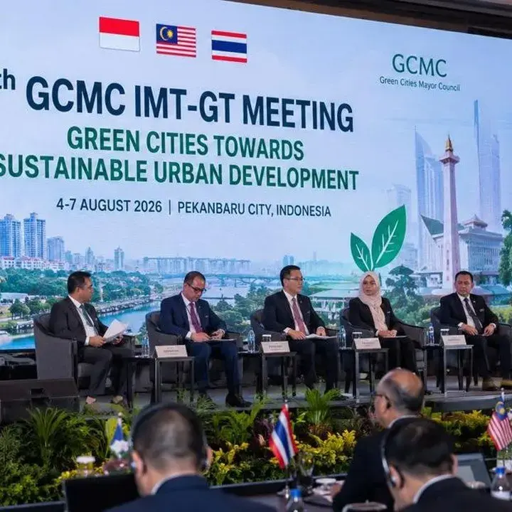 Pekanbaru Tuan Rumah Forum Pembangunan Kota Hijau RI-Malaysia-Thailand