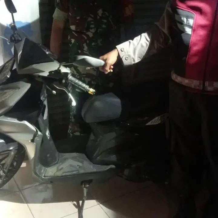 Pelaku Curanmor di Bekasi Diringkus Setelah Motor Tertinggal di TKP