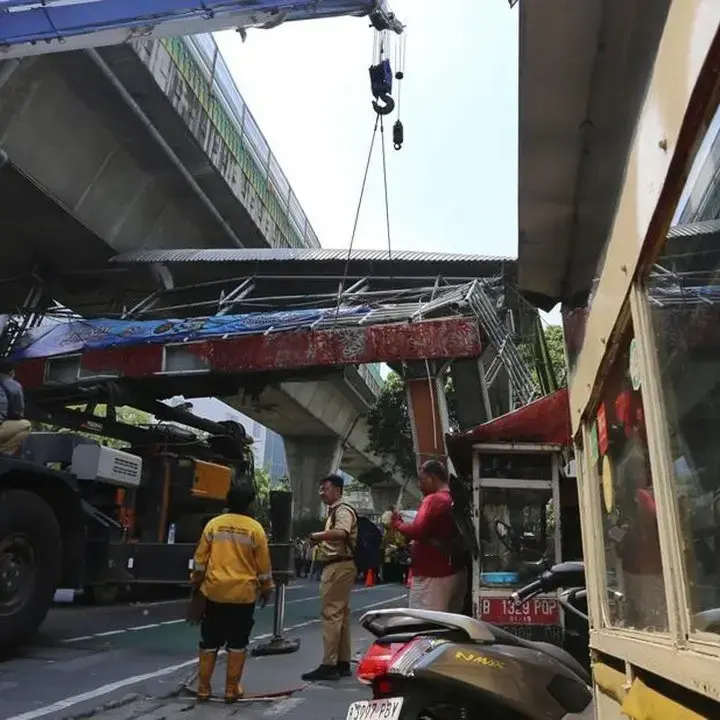 Pemprov DKI Tinjau Tanggung Jawab Perusahaan Pemilik Truk Setelah JPO Tendean Rusak Miliaran