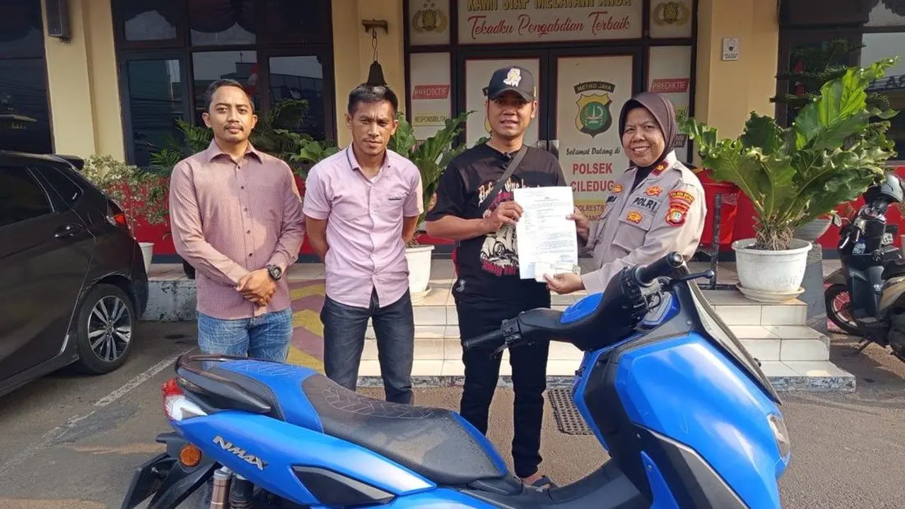 Pencarian 4 Bulan Berakhir: Motor Gadai Ditemukan Polisi di Tangerang