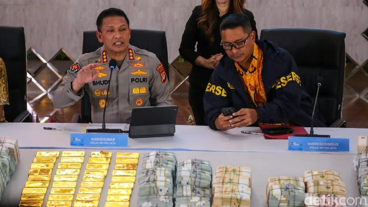 Polda Metro: 74 Kg Emas Sitaan Kasus Febrie Ternyata 23 Karat