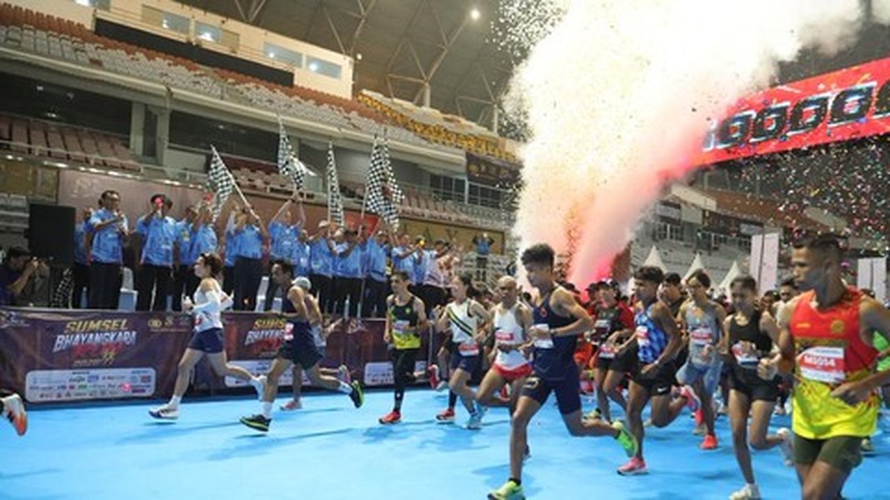 Polda Pastikan Antusiasme Tinggi di Sumsel Bhayangkara Run 2026: 8.035 Peserta