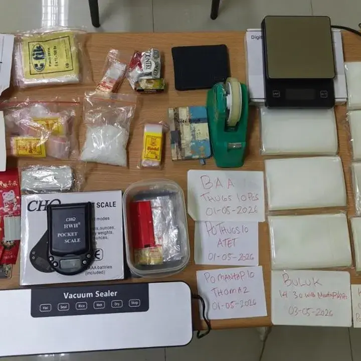 Polisi Bekasi Ungkap Jaringan Sabu, Sita 98 Gram Narkotika dari Pengedar