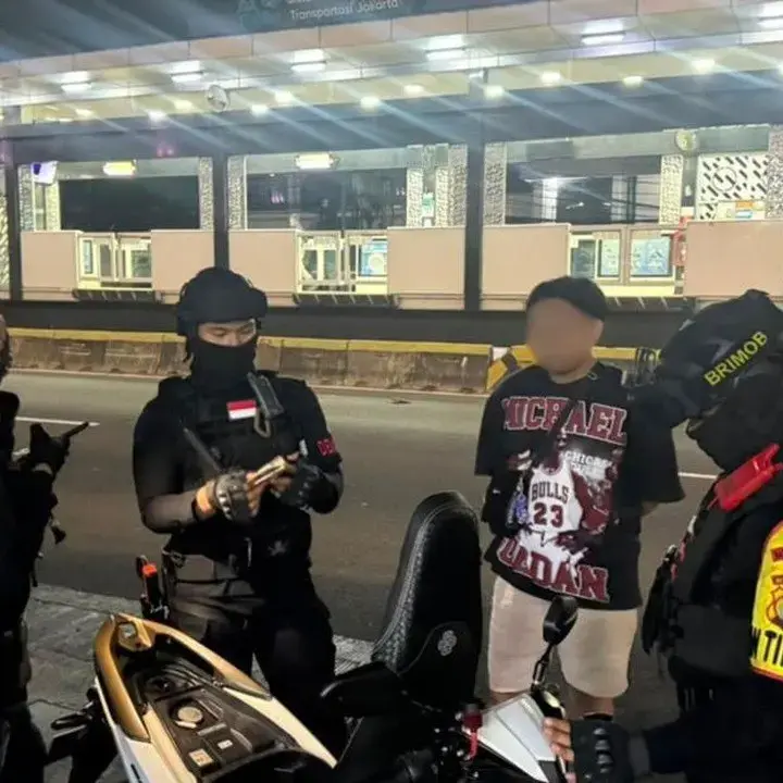 Polisi Bubarkan Balap Liar yang Menutup Jalan di Pulogadung, 6 Motor Disita