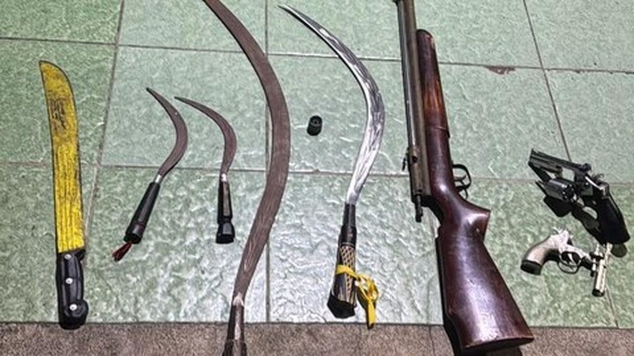 Polisi Gagalkan Tawuran di Pasar Pal Depok, Dua Pemuda dan Airsoft Gun Diamankan