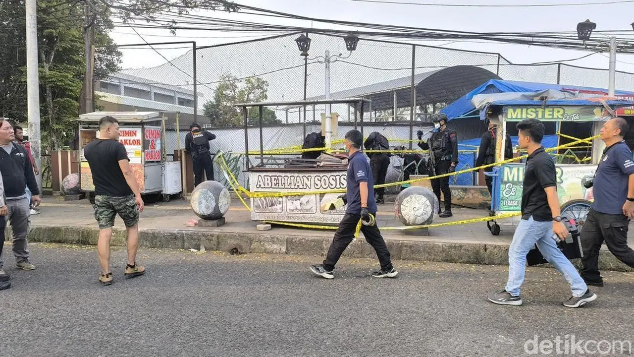 Polisi Tetapkan Penjual Es Teh Tersangka Usai Ledakan di Dadaha Tasikmalaya