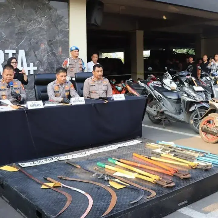 Polres Bekasi Kota Ungkap 77 Kasus Begal dan Curanmor dalam Operasi Berantas Jaya 2026
