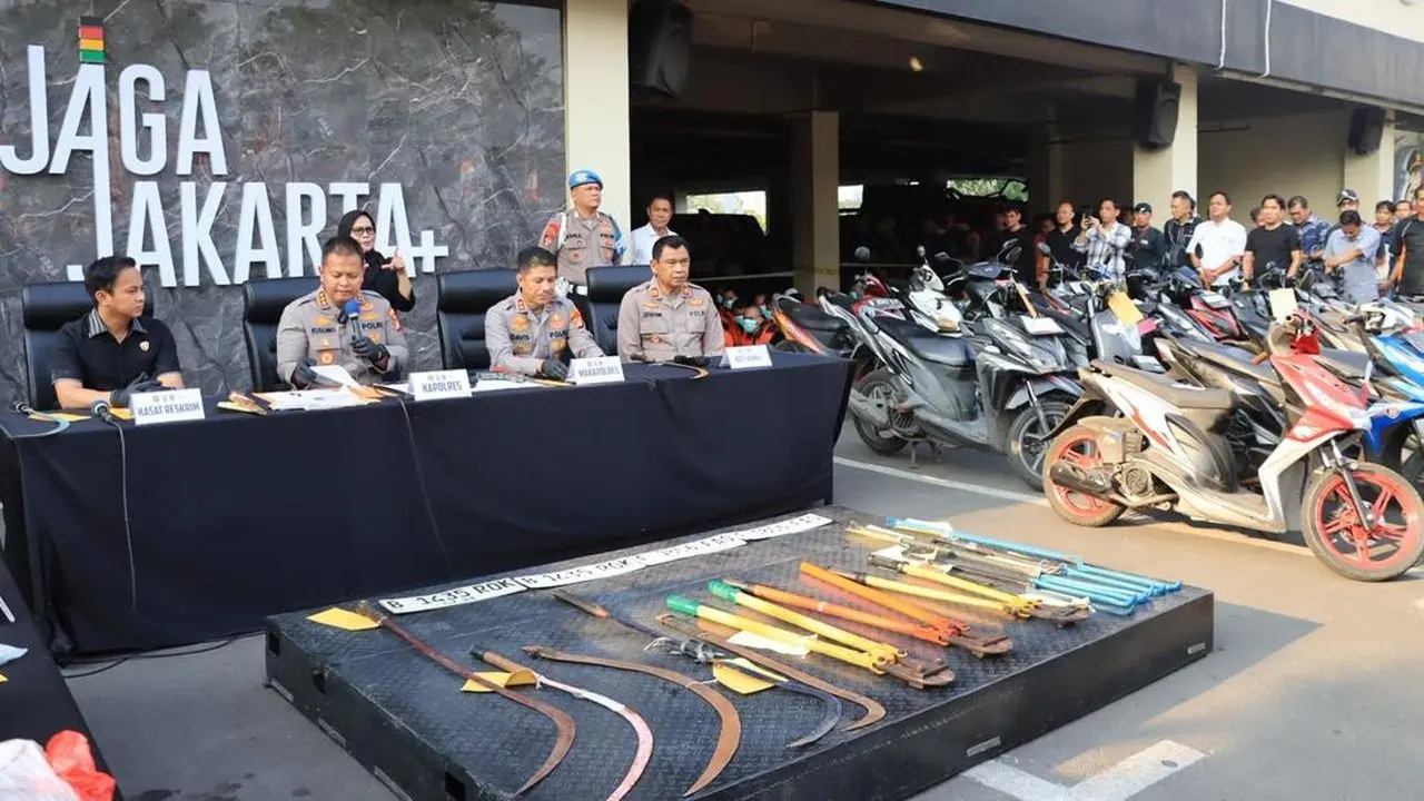 Polres Bekasi Kota Ungkap 77 Kasus Begal dan Curanmor dalam Operasi Berantas Jaya 2026