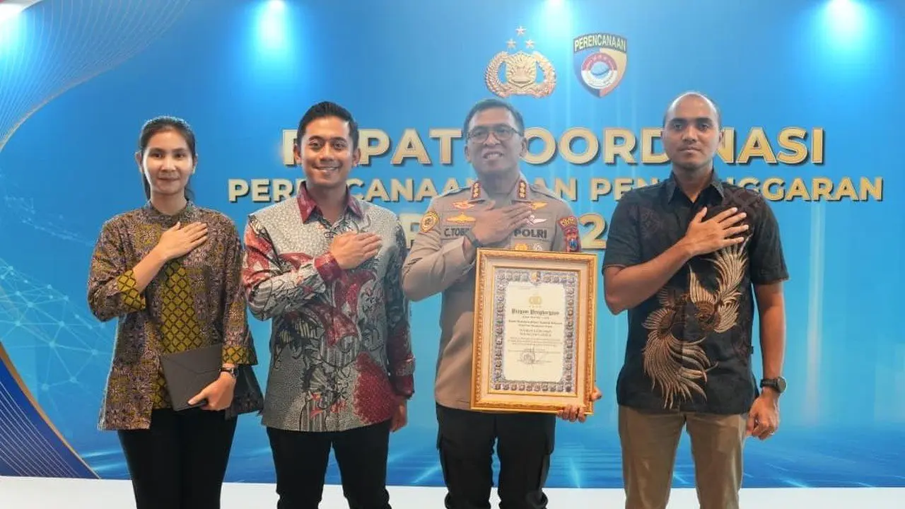 Polresta Sidoarjo Raih 3 Penghargaan Bergengsi di Bidang Pelayanan Publik