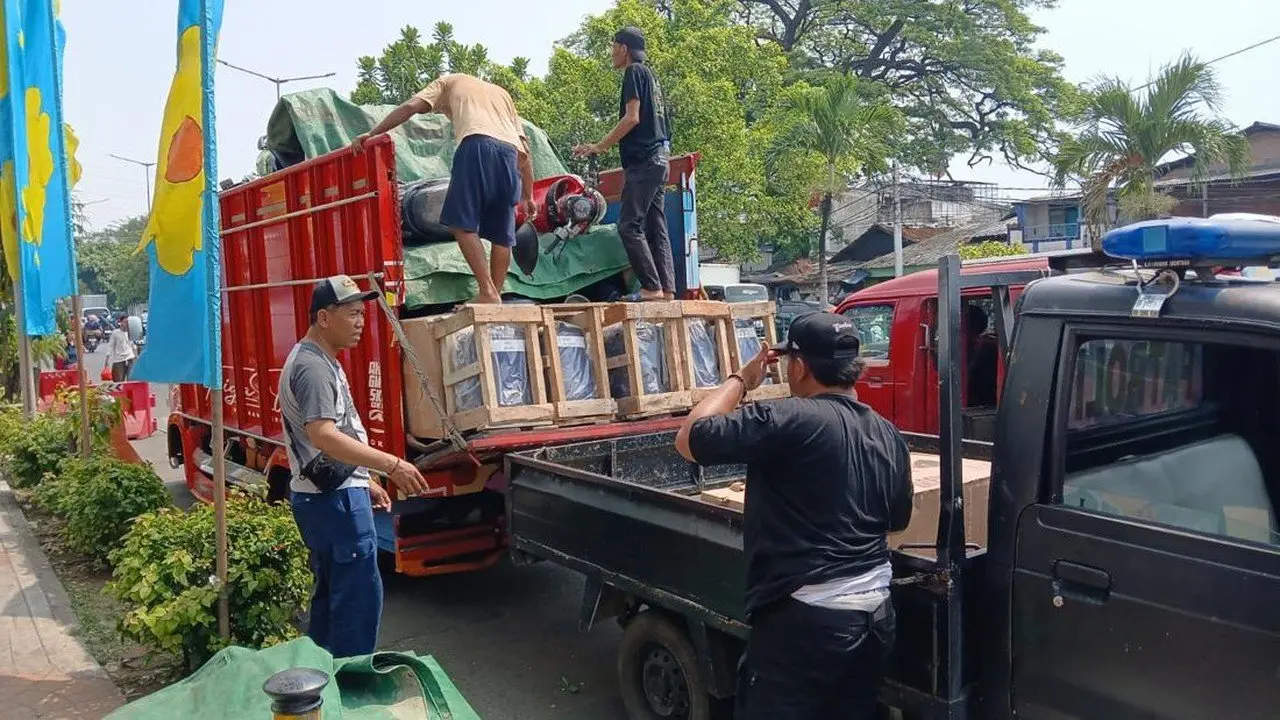 Polsek Tambora Gagalkan Pengiriman 12 Motor Tercamuflase ke Sumatra