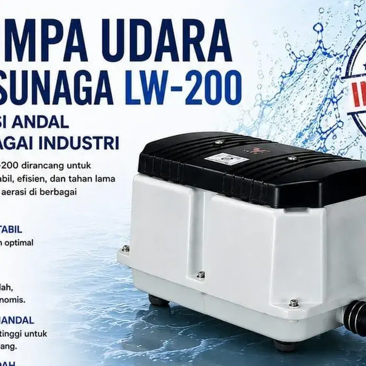 Pompa Udara Yasunaga Penting untuk Kelola Limbah Program MBG dan Sekolah Rakyat