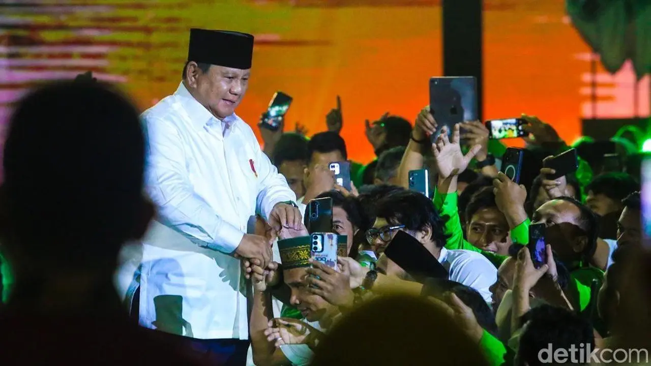 Prabowo Akui Sempat Lelah Hadiri Harlah PKB, Sambutan Meriah Bangkitkan Semangat