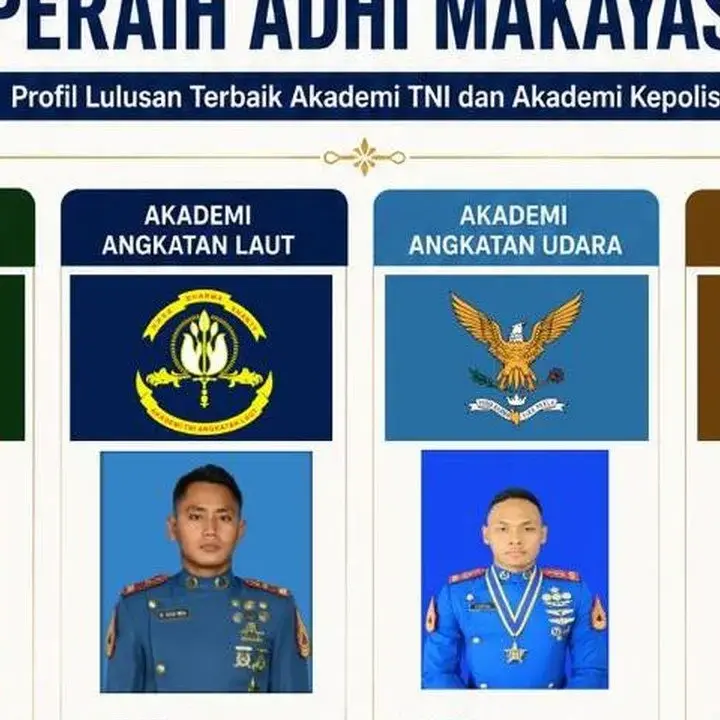 Prabowo Lantik 1.177 Perwira Remaja, Empat Peraih Adhi Makayasa dari TNI-Polri