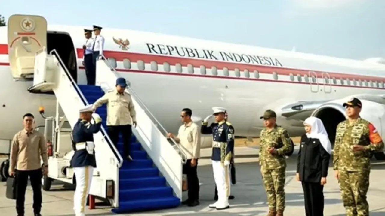 Prabowo Memimpin Panen Raya Serentak di Malang dari Lanud Abdulrachman Saleh