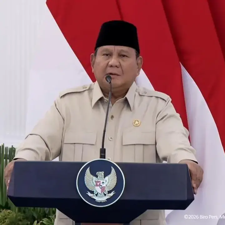 Prabowo Minta Maaf Lewat Vicon Karena Tak Bisa Hadiri Groundbreaking Abadi Masela