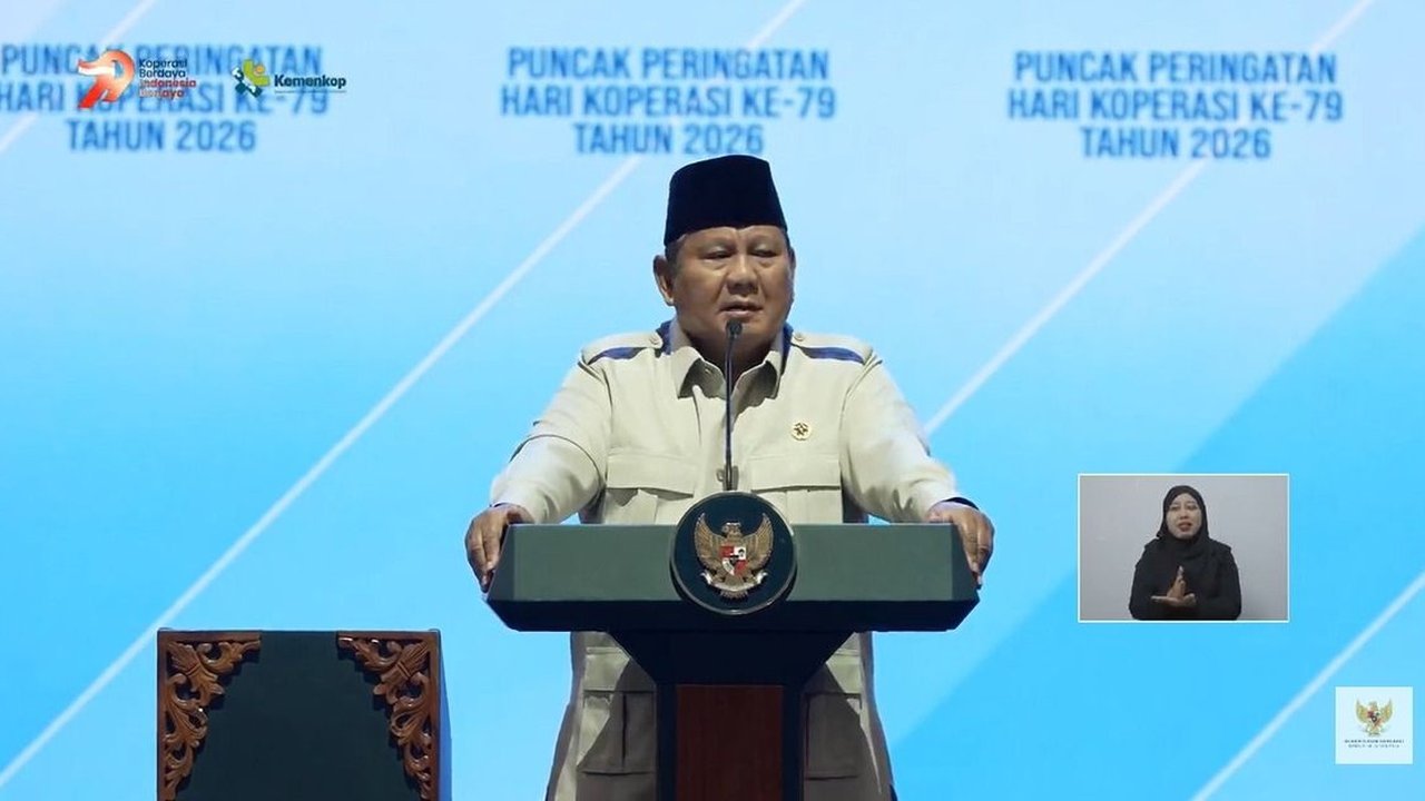 Prabowo Tegaskan Koperasi Akan Bangkit Jadi Pilar Ekonomi Nasional