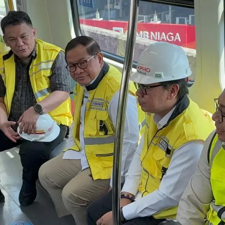 Pramono Anung Tetapkan LRT Jakarta Diperpanjang Hingga Dukuh Atas, Target Rampung 2028