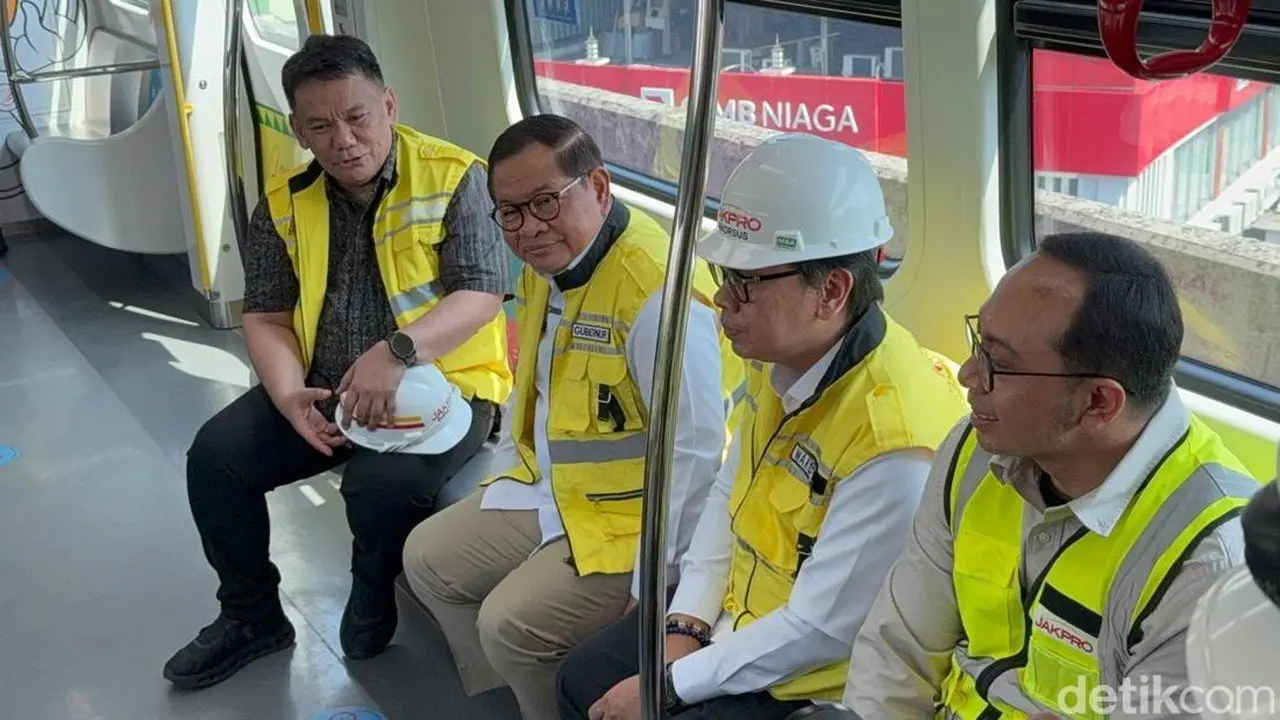 Pramono Anung Tetapkan LRT Jakarta Diperpanjang Hingga Dukuh Atas, Target Rampung 2028
